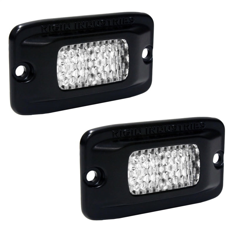 Rigid Industries SRM - Flush Mount - Diffused - Back Up Light Kit - eliteracefab.com