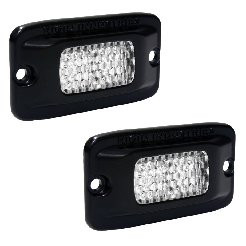 Rigid Industries SRM - Flush Mount - Diffused - Back Up Light Kit - eliteracefab.com