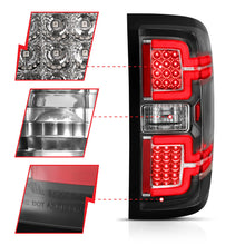 Load image into Gallery viewer, ANZO 2014-2018 Chevy Silverado 1500 LED Taillights Black - eliteracefab.com