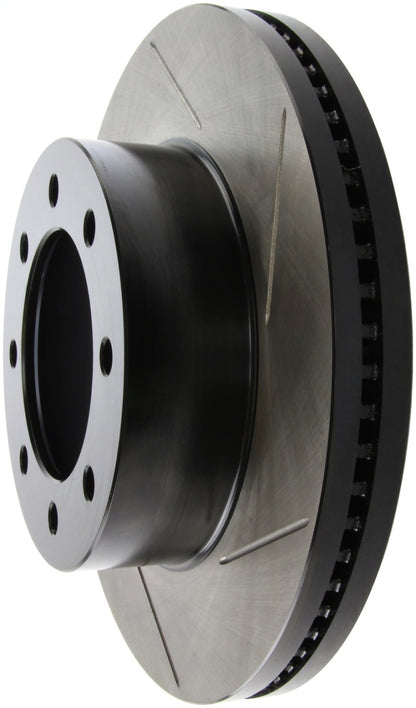 StopTech Power Slot 12-15 Ford F-250/F-350 Front Left Slotted Rotor - eliteracefab.com