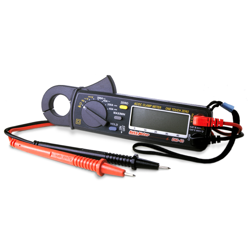 AutoMeter Ac/Dc Current Clamp Meter DM-40