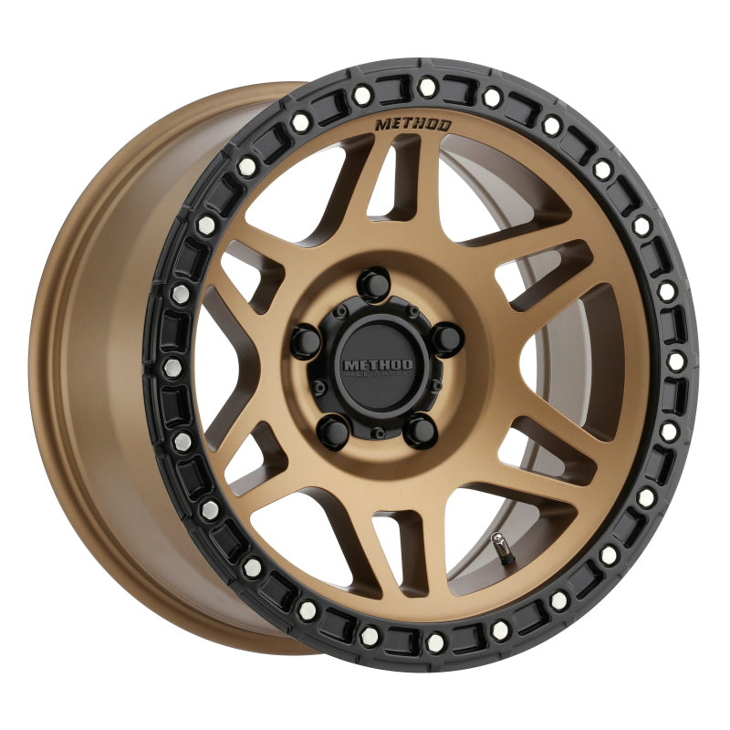 Method MR312 17x9 -12mm Offset 5x5 71.5mm CB Method Bronze/Black Street Loc Wheel - eliteracefab.com