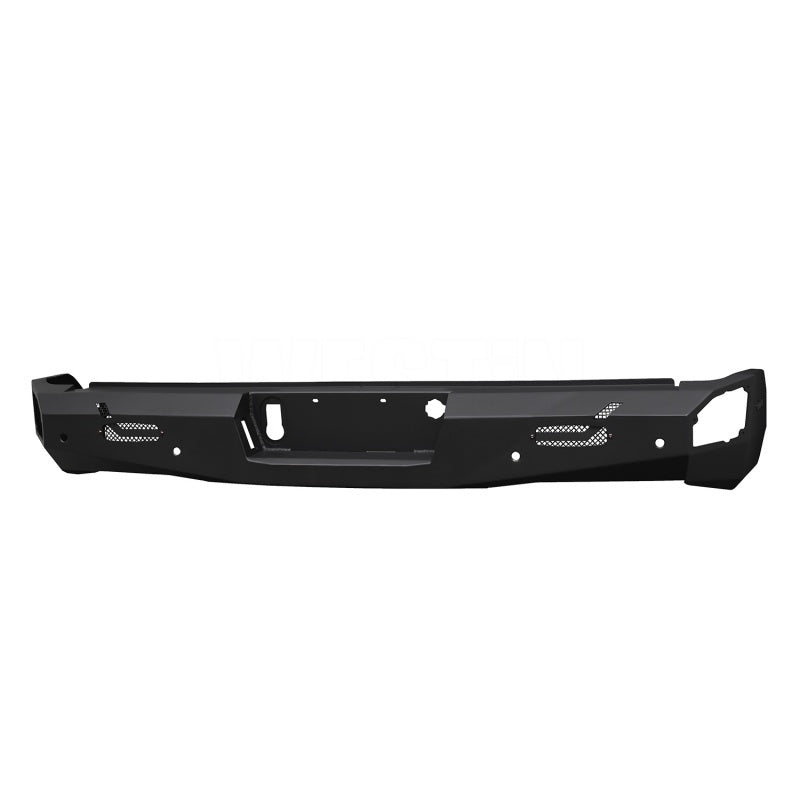 Westin 19-20 Chevy Silverado 1500 Pro-Series Rear Bumper - Textured Black - eliteracefab.com