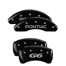 Load image into Gallery viewer, MGP 4 Caliper Covers Engraved Front &amp; Rear MGP Yellow finish black ch MGP