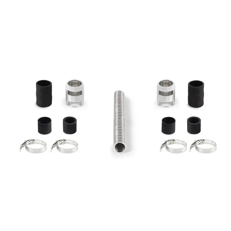 Mishimoto 12in Flexible Radiator Hose Kit Chrome Mishimoto