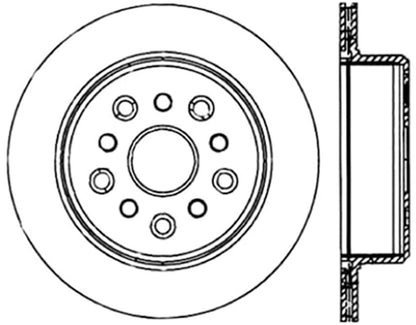 StopTech Power Slot 5/93-98 Supra Turbo Rear Right SportStop CRYO Slotted Rotor Stoptech