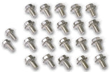 Moroso Chevrolet Small Block/Oldsmobile (w/Multi-Piece Gaskets) Oil Pan Bolts - Set of 18