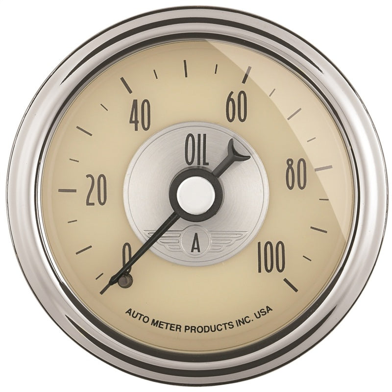 Autometer Prestige Series 52mm 0-100 PSI Mechnical Oil Pressure Gauge 2021
