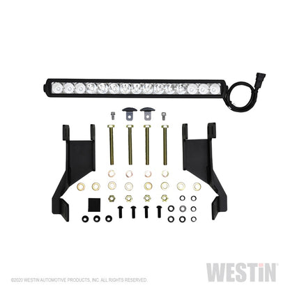 Westin 19-20 Ram 2500/3500 Ultimate LED Bull Bar - Textured Black - eliteracefab.com