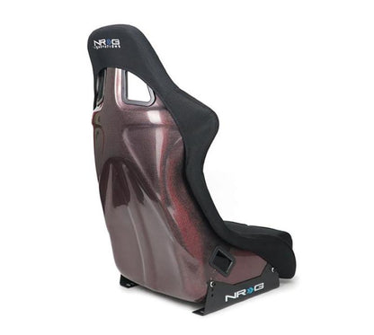 NRG Carbon Fiber Bucket Seat - Large - RSC-302CF/RD