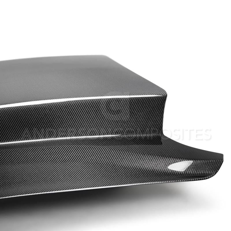 Anderson Composites 2018 Ford Mustang Double Sided Type-CJ 4in Carbon Fiber Cowl Hood Anderson Composites