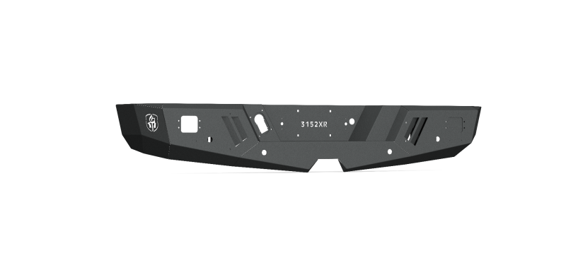 Road Armor 15-19 Chevy/GMC 2500 SPARTAN Rear Bumper - Tex Blk