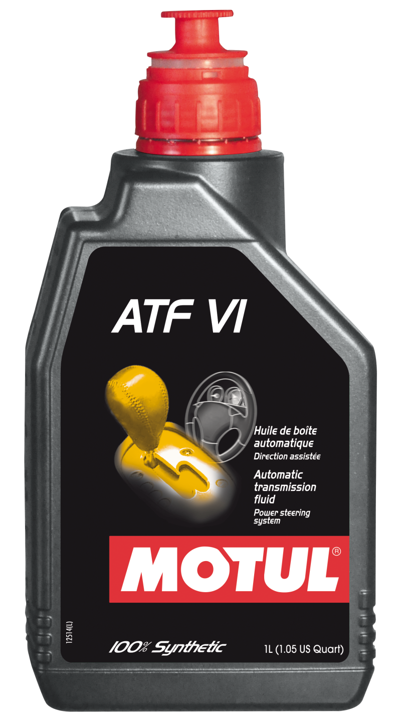 Motul 1L Transmision Fluid ATF VI 100% Synthetic - eliteracefab.com