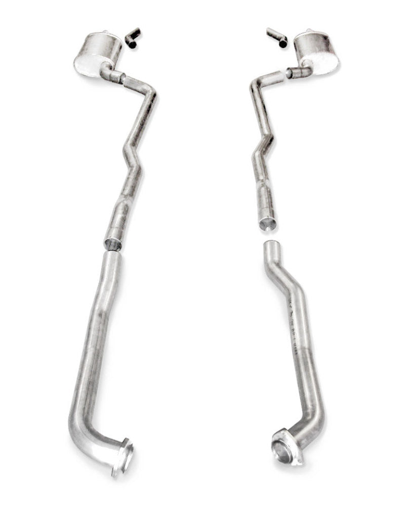 Stainless Works 1973-82 Corvette Exhaust BB Automatic Trans 2-1/2in Factory Connect Stainless Works