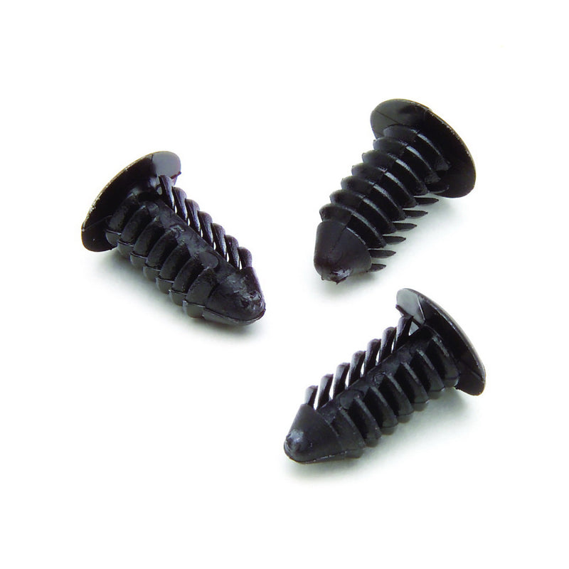 AutoMeter RATCHET FASTENERS; 10 PCS.; BLACK; FOR GAUGE POD/PILLAR INSTALLATION - eliteracefab.com