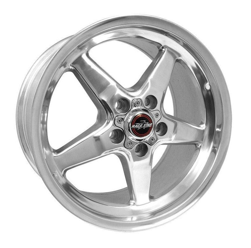 Race Star 92 Drag Star 17x10.50 5x4.75bc 7.00bs Direct Drill Polished Wheel - eliteracefab.com