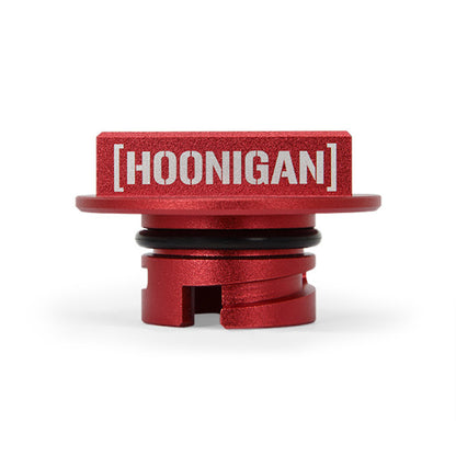 Mishimoto 2015+ Ford Mustang EcoBoost/2013+ Ford Focus ST Hoonigan Oil Filler Cap - Red - eliteracefab.com