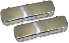 Load image into Gallery viewer, Moroso Chevrolet Big Block Valve Cover - Tall - No Logo - Polished Aluminum - Pair