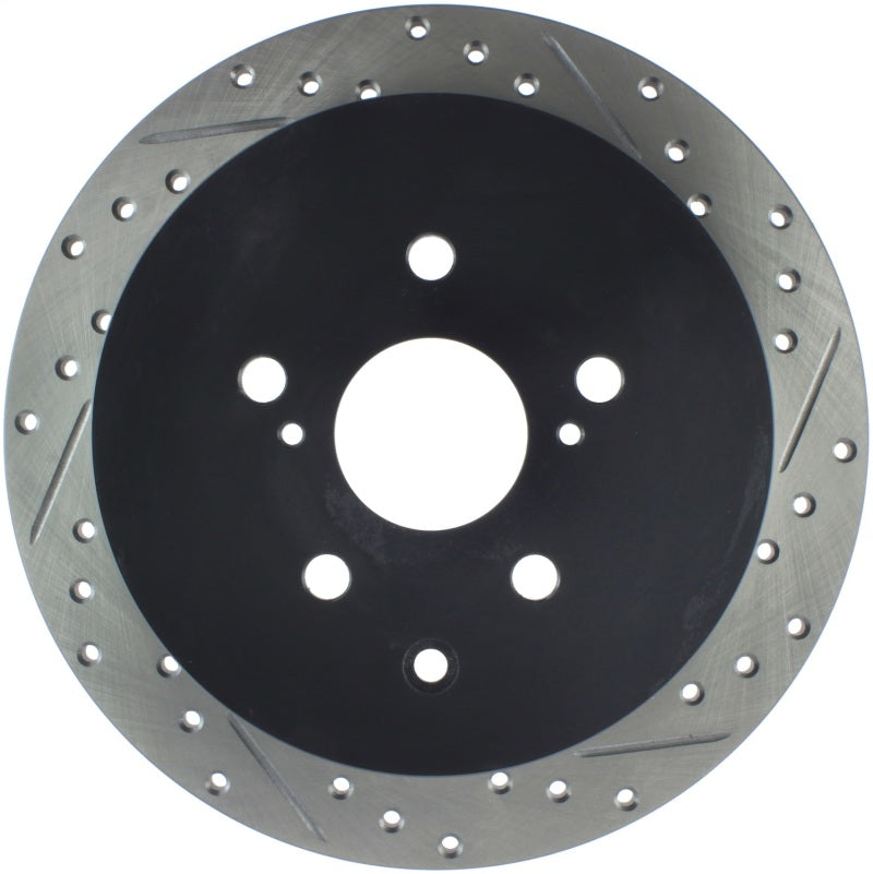 StopTech Sport Drilled & Slotted Rotor - Rear Left - eliteracefab.com