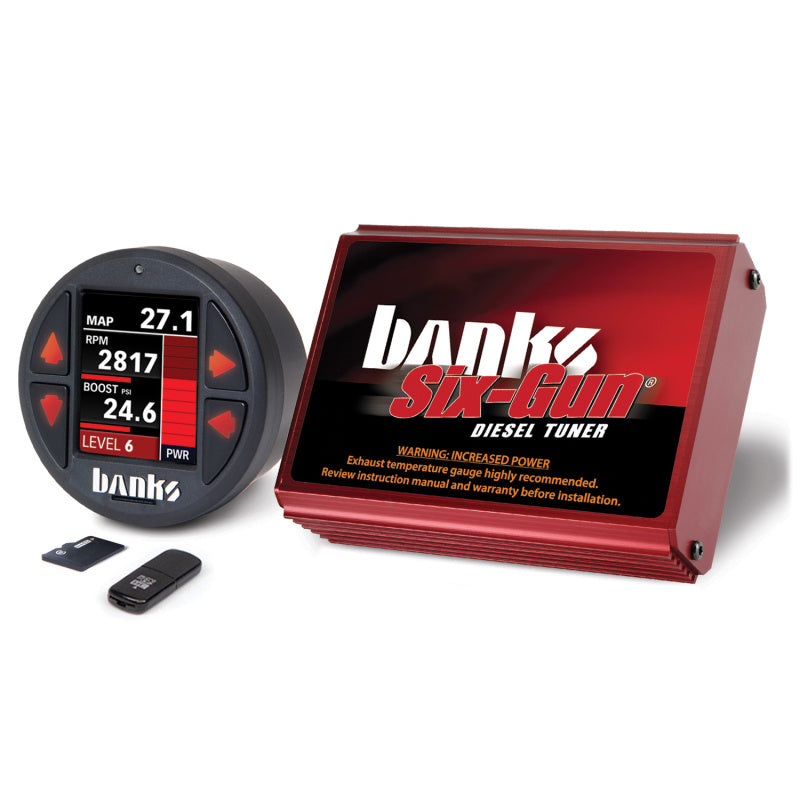 Banks 06-07 Chevy/GMC 2500/3500 6.6L LLY-LBZ Six-Gun Diesel Tuner w/ iDash-1.8 DataMonster