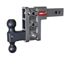 Load image into Gallery viewer, Gen-Y Mega Duty 2in Shank 5in Drop 1500lb TW 10K Hitch w/GH-031 Dual-Ball