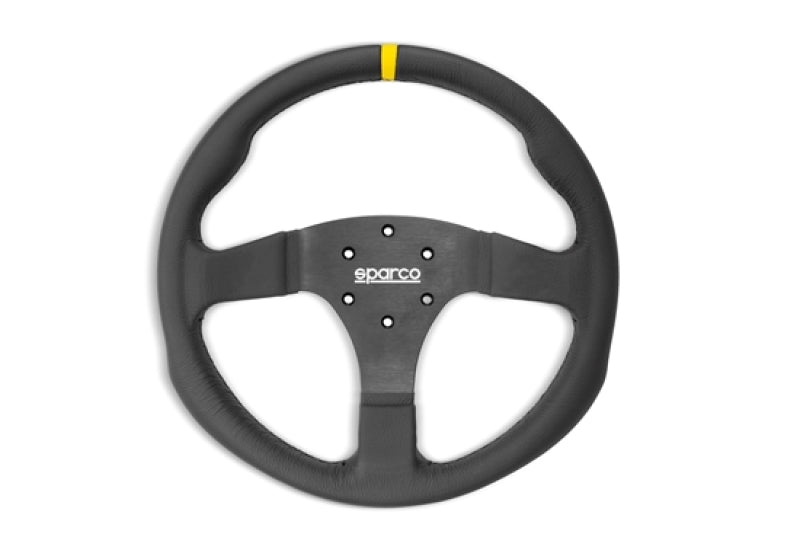 Sparco Steering Wheel R350 Leather - eliteracefab.com