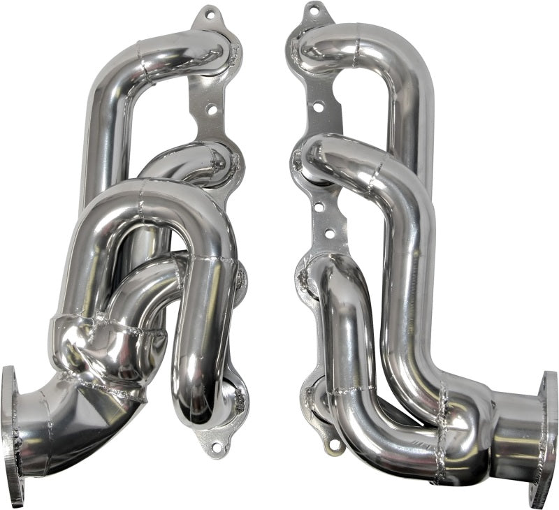 BBK 10-15 Camaro LS3 L99 Shorty Tuned Length Exhaust Headers - 1-3/4 Silver Ceramic - eliteracefab.com