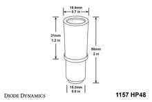 Load image into Gallery viewer, Diode Dynamics 1157 LED Bulb HP48 LED - Amber Four