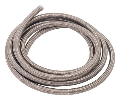 Russell Performance -6 AN ProFlex Stainless Steel Braided Hose (Pre-Packaged 20 Foot Roll).