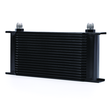 Load image into Gallery viewer, Mishimoto Universal 19 Row Oil Cooler - Black - eliteracefab.com