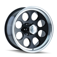 Load image into Gallery viewer, ION Type 171 16x10 / 5x135 BP / -38mm Offset / 87mm Hub Black/Machined Wheel