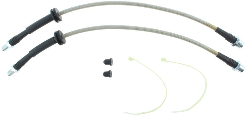 StopTech 04-06 Mini & Mini S Rear Stainless Steel Brake Line Kit - eliteracefab.com