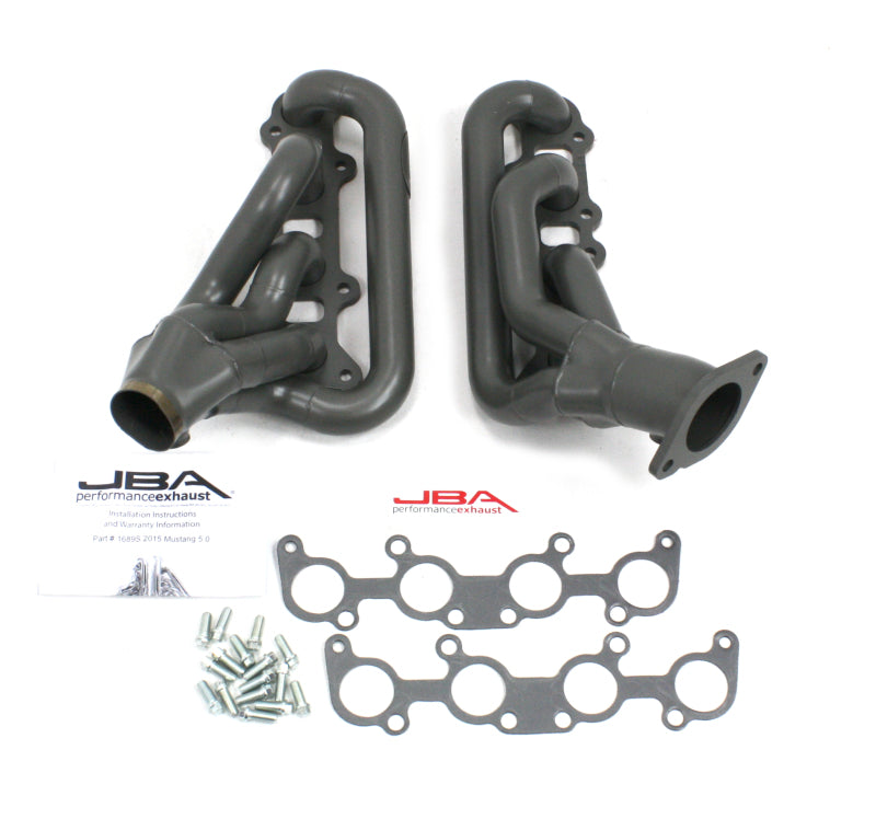 JBA 15-20 Ford Mustang 5.0L Coyote 1-3/4in Primary Ti Ctd Cat4Ward Header JBA