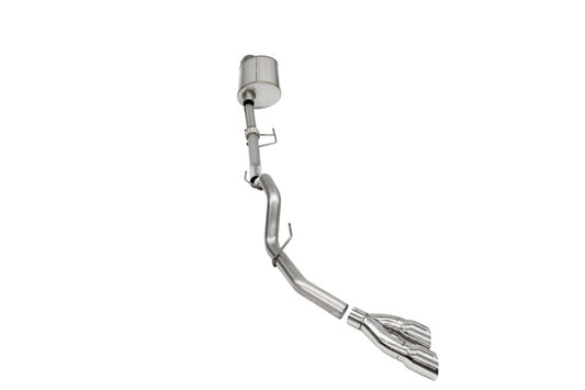 Corsa 2021-2022 Ford F-150 Regular Cab/ 8in Bed 3.5L V6 Sport Cat-Back Single Side Exit-Polished CORSA Performance