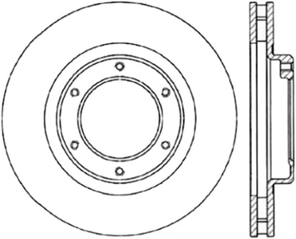 StopTech Cryo Slotted Sport Brake Rotor - Left Stoptech