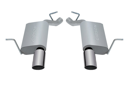 Gibson 11-18 Dodge Durango R/T 5.7L 2.25in Axle-Back Dual Exhaust - Aluminized - eliteracefab.com