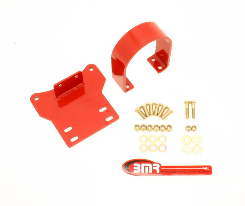 BMR FRONT DRIVESHAFT SAFETY LOOP AUTO TRANS RED (08-09 PONTIAC G8) - eliteracefab.com