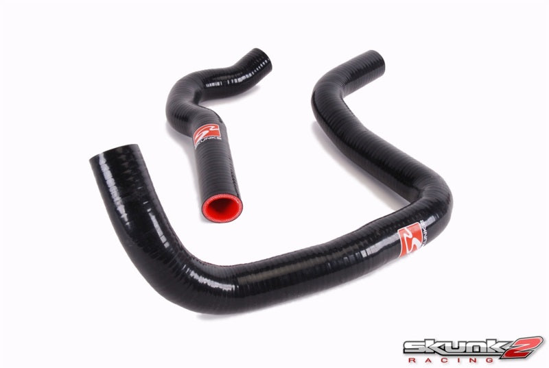 Skunk2 Honda/Acura B16A Engines Radiator Hose Kit (Blk/Rd 2 Hose Kit) - eliteracefab.com