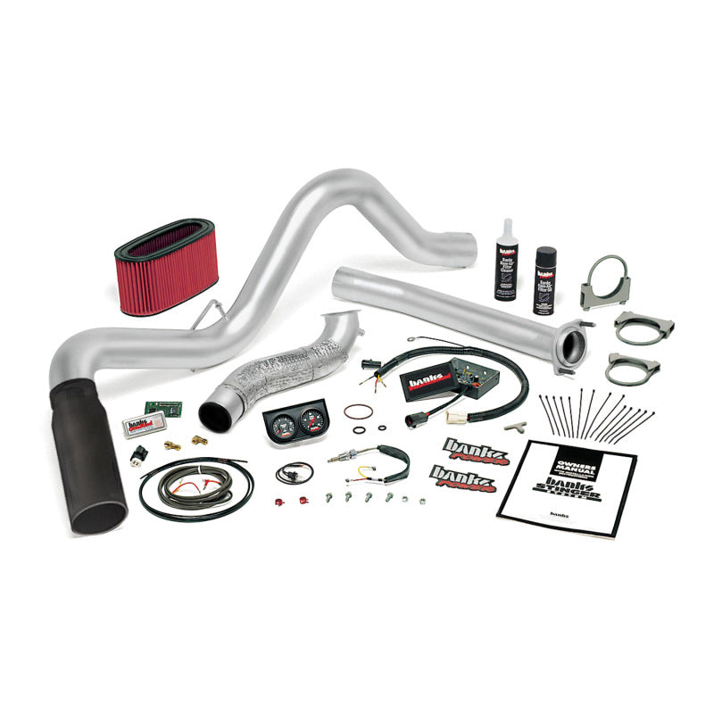 Banks Power 94-95.5 Ford 7.3L Auto Stinger System Single Exhaust Black