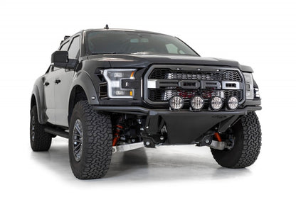 Addictive Desert Designs 17-20 Ford Raptor Pro Add-On Light Hoop - Hammer Black Addictive Desert Designs