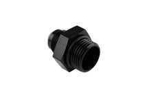 Load image into Gallery viewer, Aeromotive O-Ring Adapter Fitting ORB-10 To AN-08 Male Aluminum Anodized Black - eliteracefab.com