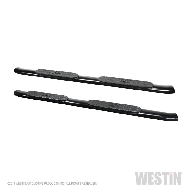 Westin 19-20 Ram 1500 Quad Cab (Excludes Ram 1500 Classic) PRO TRAXX 4 Oval Nerf Step Bars - Black - eliteracefab.com