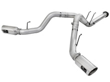 Load image into Gallery viewer, aFe Atlas Exhaust 4in DPF-Back Exhaust Aluminized Steel Polished Tip 11-14 ford Diesel Truck V8-6.7L - eliteracefab.com