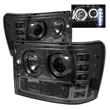 Load image into Gallery viewer, Spyder GMC Sierra 1500/2500/3500 07-13 Projector Headlights LED Halo- LED Smoke PRO-YD-GS07-HL-SM - eliteracefab.com