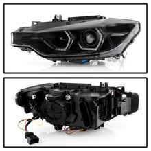 Load image into Gallery viewer, Spyder 12-14 BMW F30 3 Series 4DR Projector Headlights - Black PRO-YD-BMWF3012-AFSHID-BK - eliteracefab.com