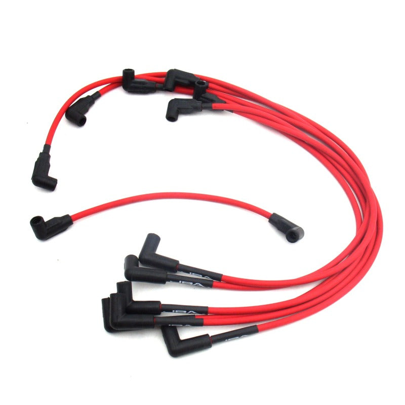 JBA 88-95 GM 4.3L Full Size Truck Ignition Wires - Red JBA