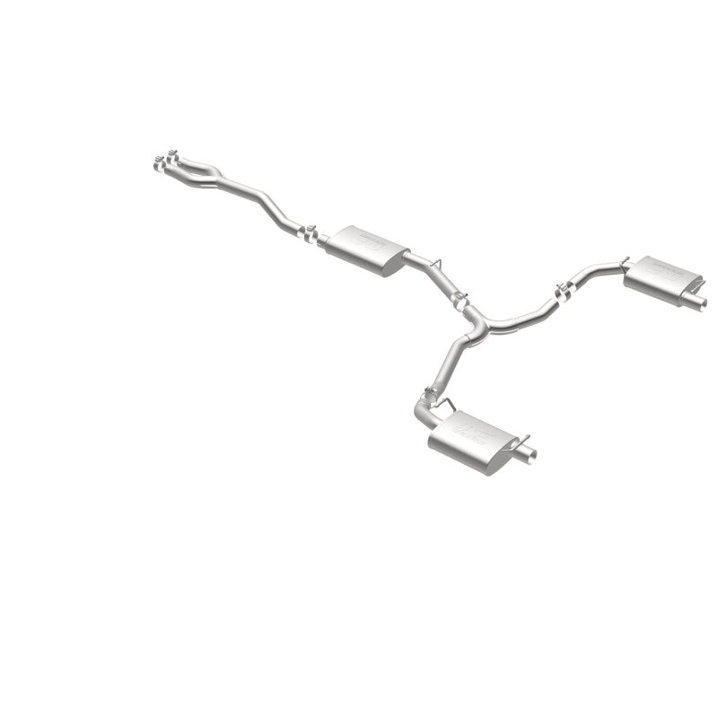 MagnaFlow Cat-Back SS Dual Split Rear Exit 2015 Dodge Charger/Chrysler 300C 3.6L V6 (Uses OEM Tips) Magnaflow