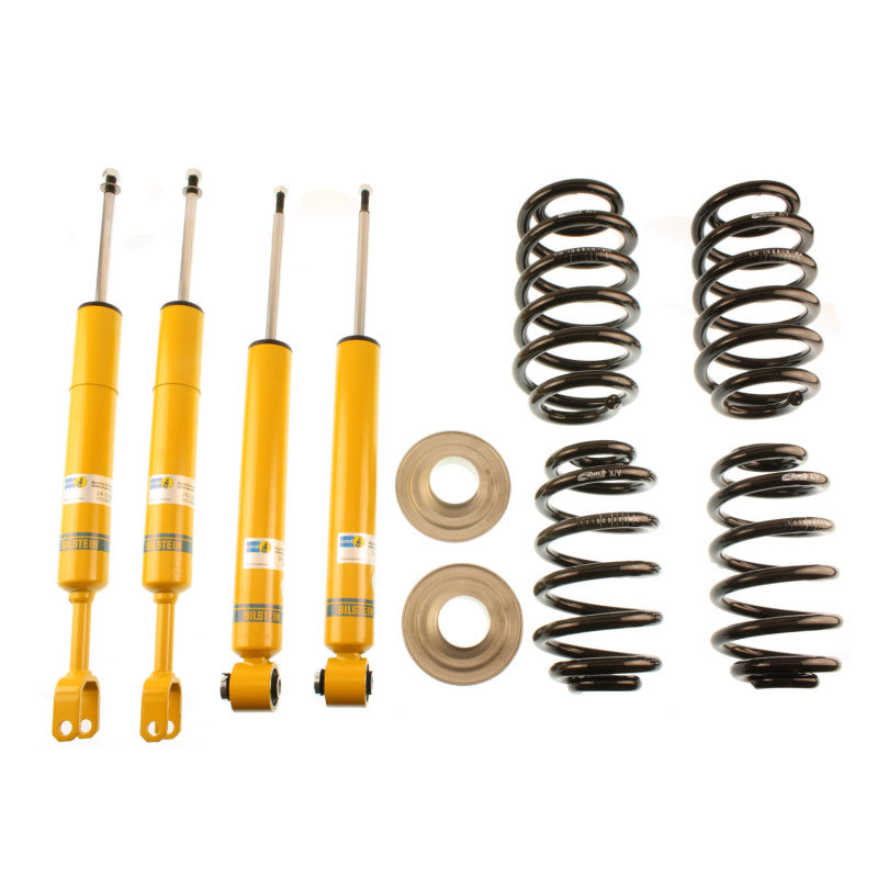 Bilstein B12 2003 Audi A4 Quattro Base Front and Rear Complete Suspension Kit - eliteracefab.com