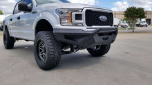 Load image into Gallery viewer, Road Armor 18-20 Ford F150 SPARTAN Front Bumper - Tex Blk - eliteracefab.com