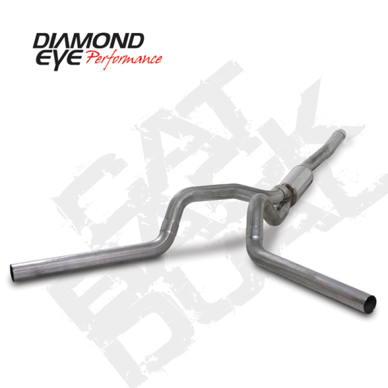 Diamond Eye KIT 4in CB DUAL SS: 2006-2007.5 CHEVY/GMC 6.6L 2500/3500 Diamond Eye Performance